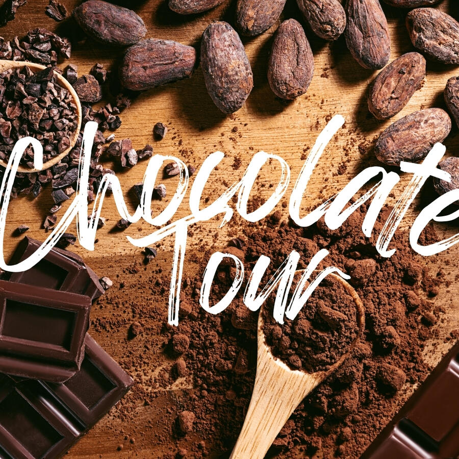 Similar to our coffee tour, the Chocolate Tour is a tasty trip you'll remember forever. Learn how the professionals cultivate cacao and watch it turn into the mouthwatering chocolate bar you know and love. This tour is perfect for the whole family.